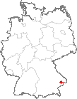 Karte Hofkirchen, Bayern